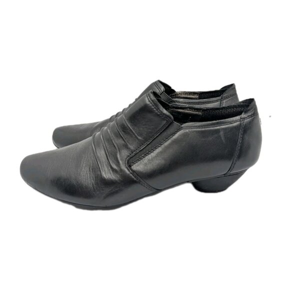 Josef Seibel Tina Clogs Booties Shoes Womens Size 39 US 8-8.5 US Black Leather - Picture 14 of 14